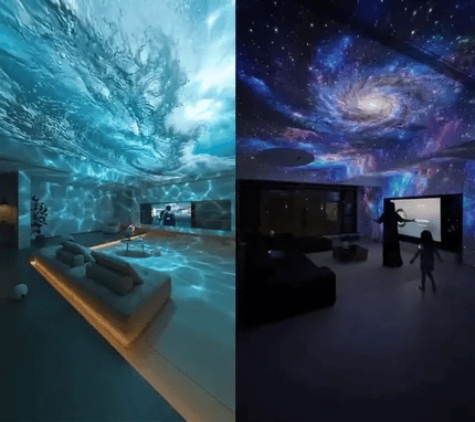 Hivatalos Bolt PKNEW® 360°-os galaxis és óceánhullám hangulatvetítő🎁