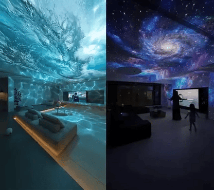 Hivatalos Bolt PKNEW® 360°-os galaxis és óceánhullám hangulatvetítő🎁