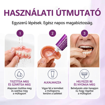 CleraNaure® DentuSeal 5D fejlett műfogsorrögzítő és párnázó ragasztó📦