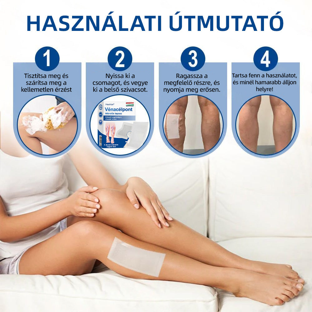 🇭🇺Yutuof® 👩‍⚕️VeinTarget mikrotűs tapasz⚡☑️Azonnali enyhülés hosszú távú eredmények-🔥