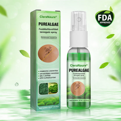 🛡️CleraNaure® Tiszta Algás Festékeltávolító Támogató Spray 🌿 — Búcsúzz el a régi tetoválópigmentektől 💚, Halványítsd a makacs festéket ✨, Helyreállítja és kisimítja a kezelt bőrt 💧, Lézermentes ✅, Próbáld ki most! 🔥