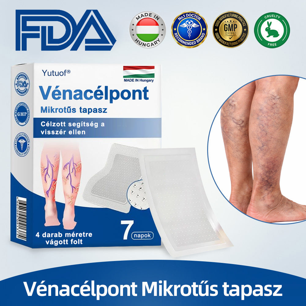 🇭🇺Yutuof® 👩‍⚕️VeinTarget mikrotűs tapasz⚡☑️Azonnali enyhülés hosszú távú eredmények-🔥