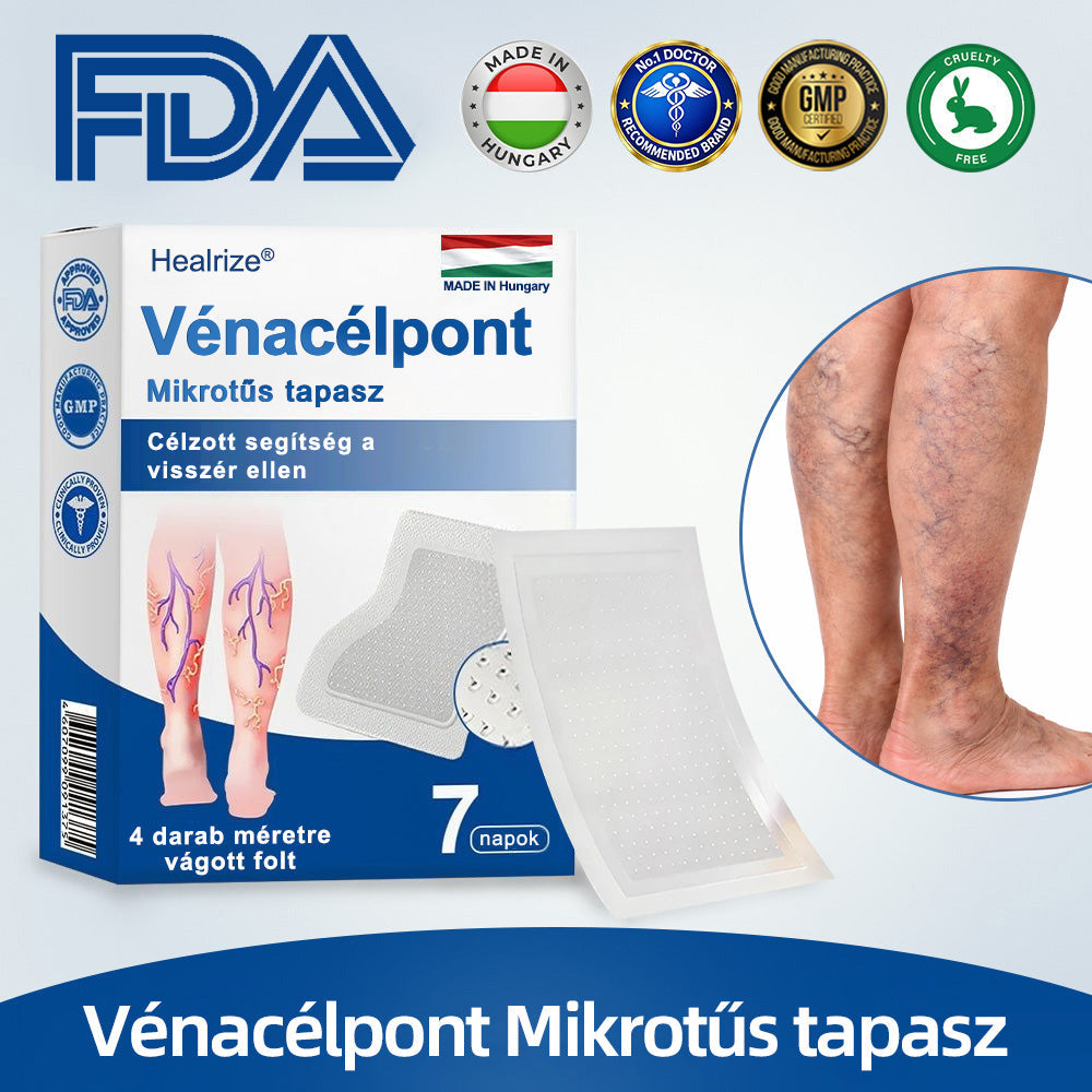 🇭🇺𝐇𝐞𝐚𝐥𝐫𝐢𝐳𝐞® 👩‍⚕️👩‍⚕️VeinTarget mikrotűs tapasz⚡☑️Azonnali enyhülés hosszú távú eredmények