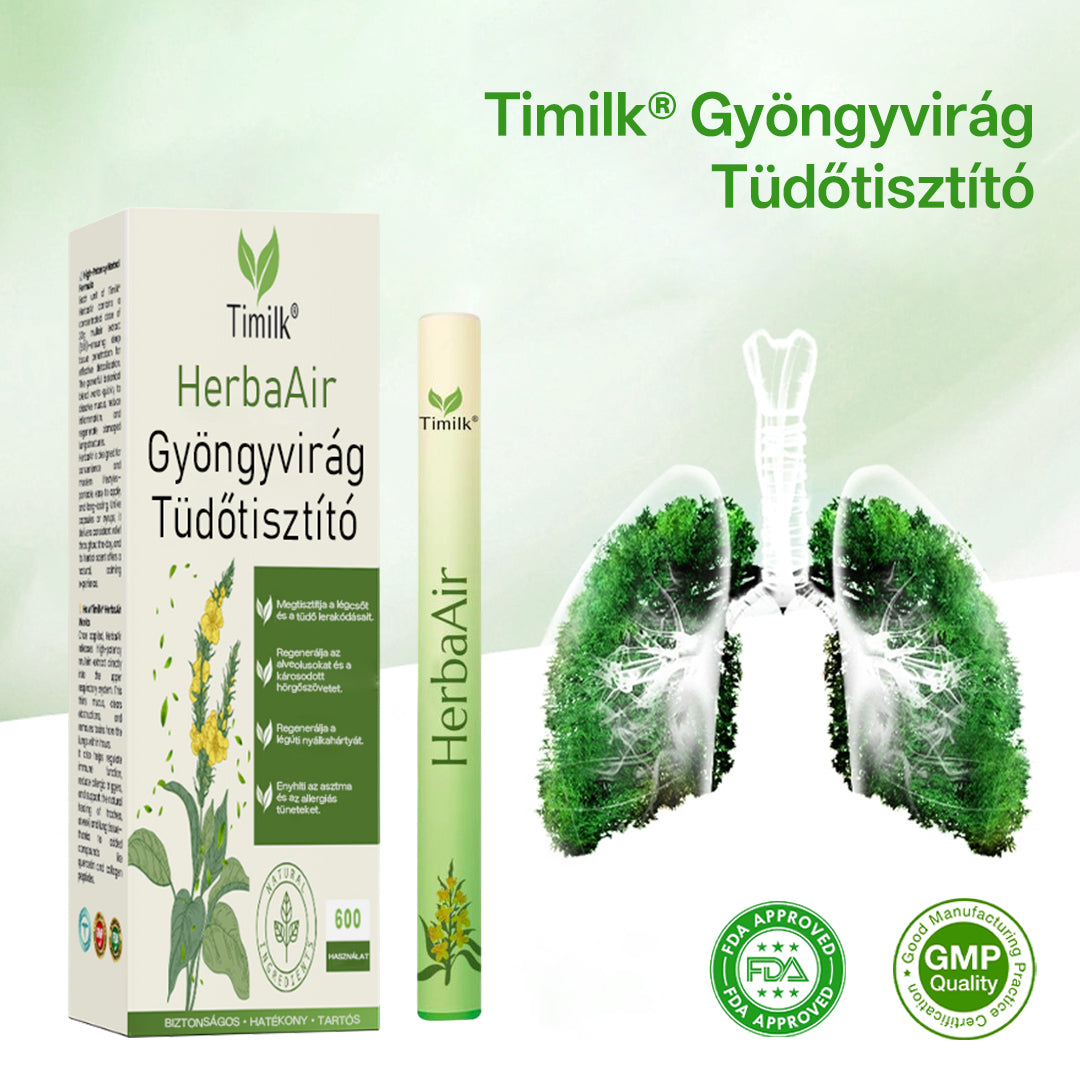 Timilk® HerbaAir Mullein tüdőtisztító