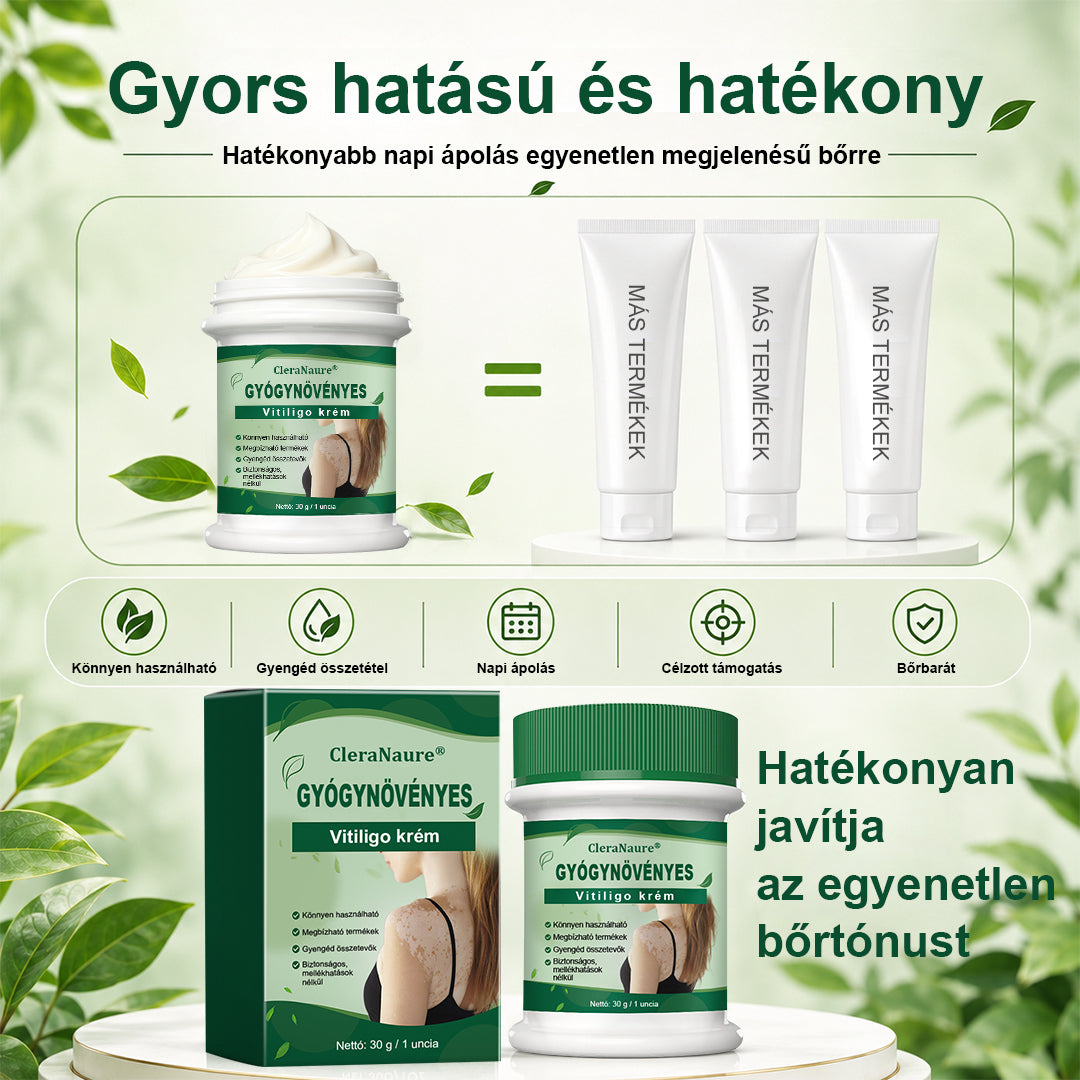 💎CleraNaure® Növényi Vitiligo Krém