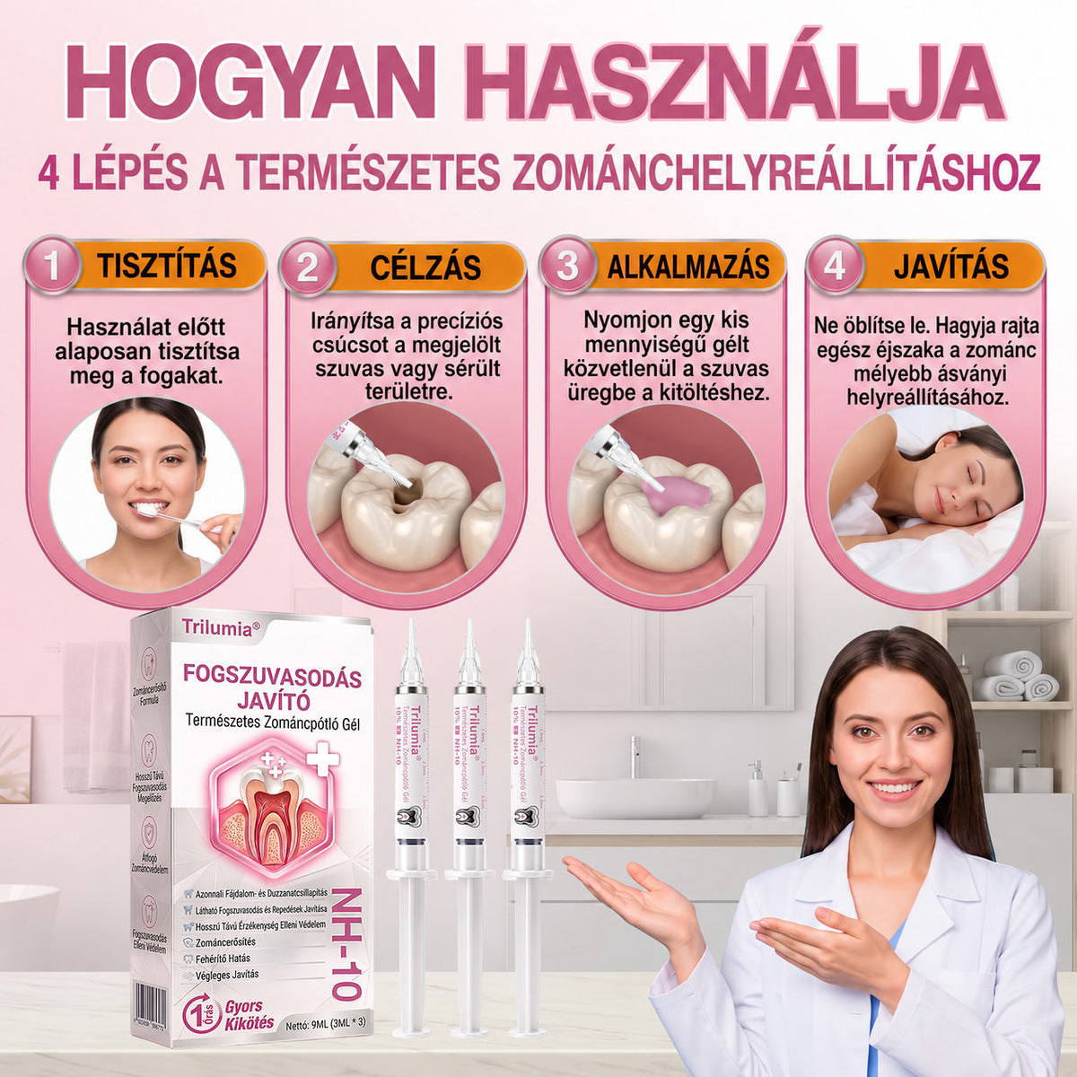 𝐓𝐫𝐢𝐥𝐮𝐦𝐢𝐚® 𝐃𝐞𝐧𝐏𝐞𝐫𝐦 𝐒𝐳𝐮𝐯𝐚𝐬𝐨𝐝á𝐬𝐭 𝐇𝐞𝐥𝐲𝐫𝐞á𝐥𝐥í𝐭ó, 𝐓𝐞𝐫𝐦é𝐬𝐳𝐞𝐭𝐞𝐬 𝐅𝐨𝐠𝐳𝐨𝐦á𝐧𝐜‑𝐏ó𝐭𝐥ó 𝐆é𝐥
