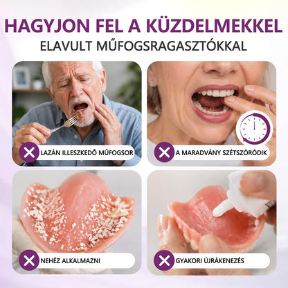 CleraNaure® DentuSeal 5D fejlett műfogsorrögzítő és párnázó ragasztó📦