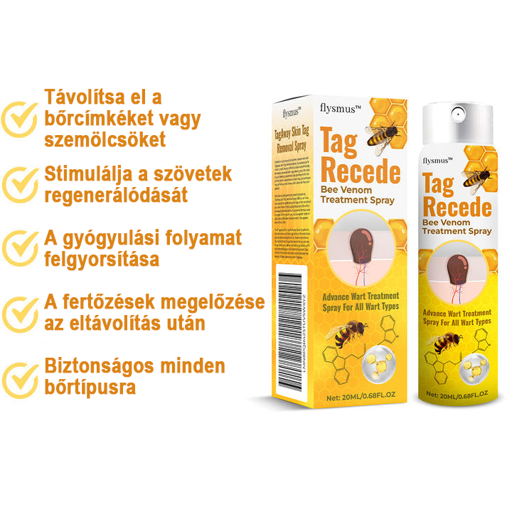 🐝🐝Méhméreg szemölcs és övsömör eltávolító spray (👨‍⚕AAD Ajánlott) 🔥(🔥Last Day 80% Off)