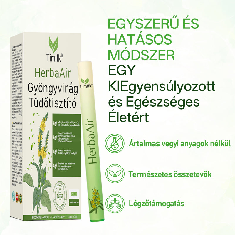 Timilk® HerbaAir Mullein tüdőtisztító