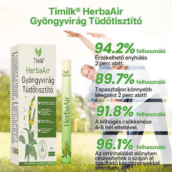 Timilk® HerbaAir Mullein tüdőtisztító