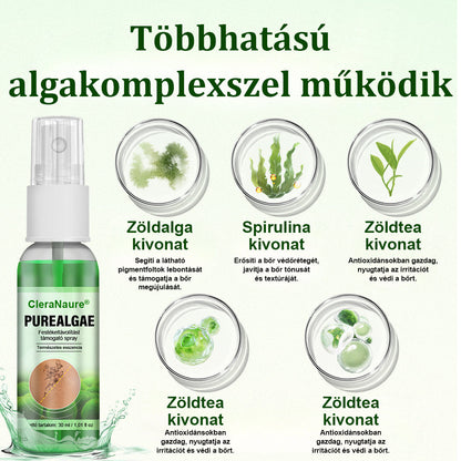 🛡️CleraNaure® Tiszta Algás Festékeltávolító Támogató Spray 🌿 — Búcsúzz el a régi tetoválópigmentektől 💚, Halványítsd a makacs festéket ✨, Helyreállítja és kisimítja a kezelt bőrt 💧, Lézermentes ✅, Próbáld ki most! 🔥