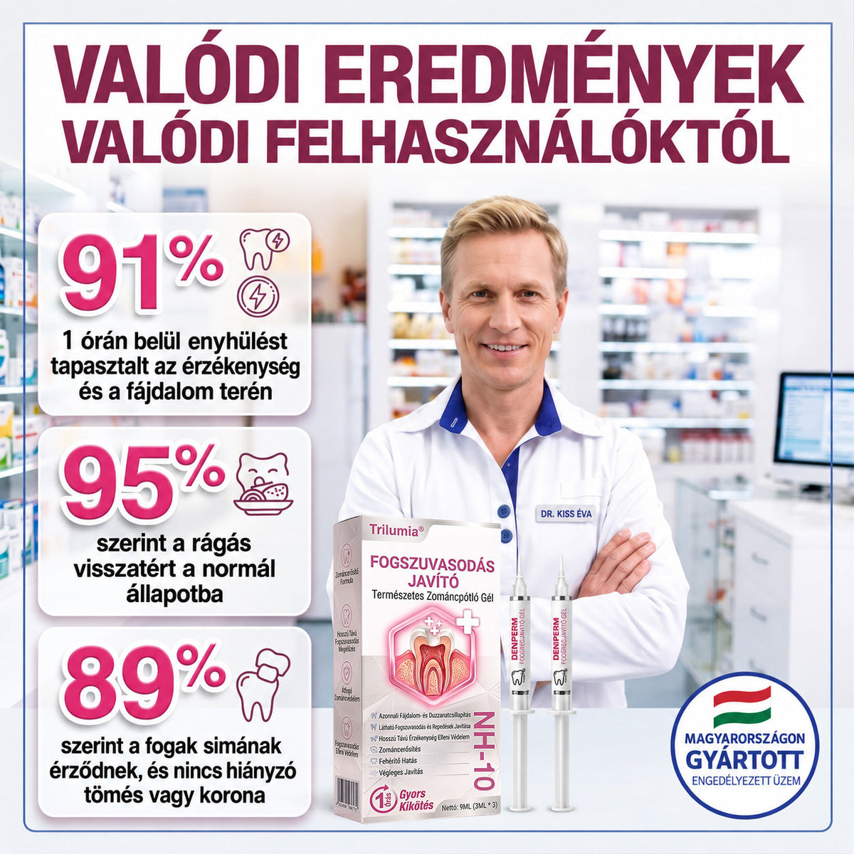 𝐓𝐫𝐢𝐥𝐮𝐦𝐢𝐚® 𝐃𝐞𝐧𝐏𝐞𝐫𝐦 𝐒𝐳𝐮𝐯𝐚𝐬𝐨𝐝á𝐬𝐭 𝐇𝐞𝐥𝐲𝐫𝐞á𝐥𝐥í𝐭ó, 𝐓𝐞𝐫𝐦é𝐬𝐳𝐞𝐭𝐞𝐬 𝐅𝐨𝐠𝐳𝐨𝐦á𝐧𝐜‑𝐏ó𝐭𝐥ó 𝐆é𝐥