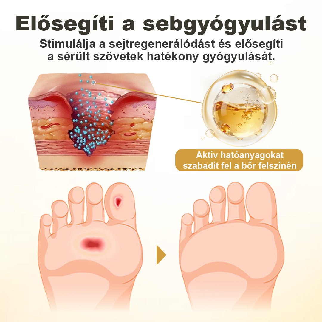 Tivora® GlucaVeil 24 órás Védőréteget Képző Lábápoló Permet