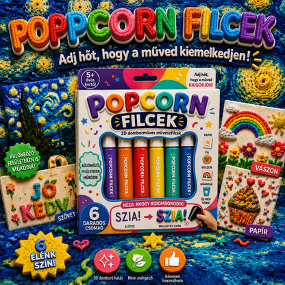 𝐁i𝐥𝐥𝐡𝐨𝐥®🗽🖍️ Rendelj még ma, és spórolj 50%-ot丨𝐁i𝐥𝐥𝐡𝐨𝐥® 3D domborműves művészeti filctoll – Alakítsd a lapos rajzokat kézzel is tapintható 3D műalkotásokká 🪄