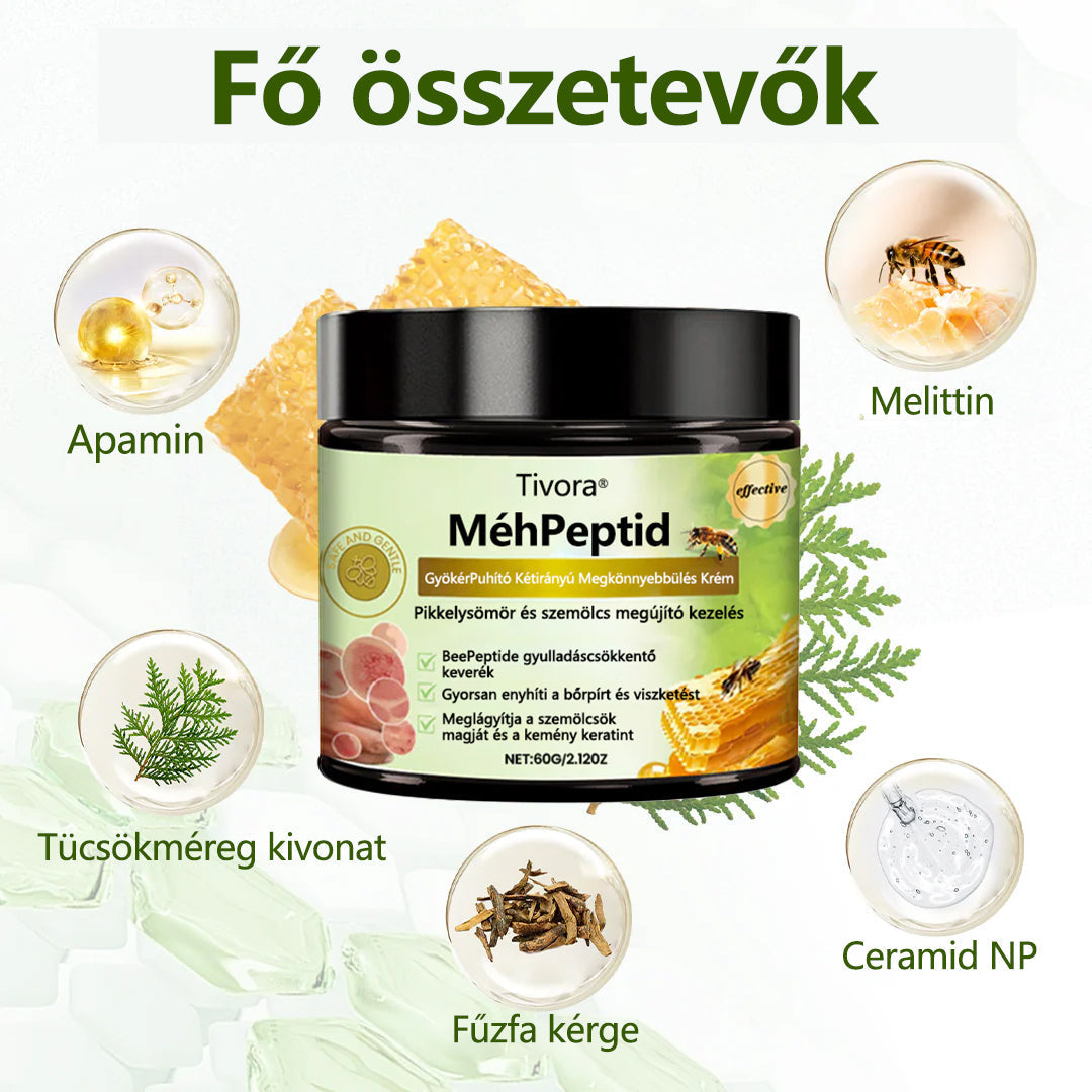 Tivora®✨ MéhPeptid GyökérPuhító Kétirányú Megkönnyebbülés Krém