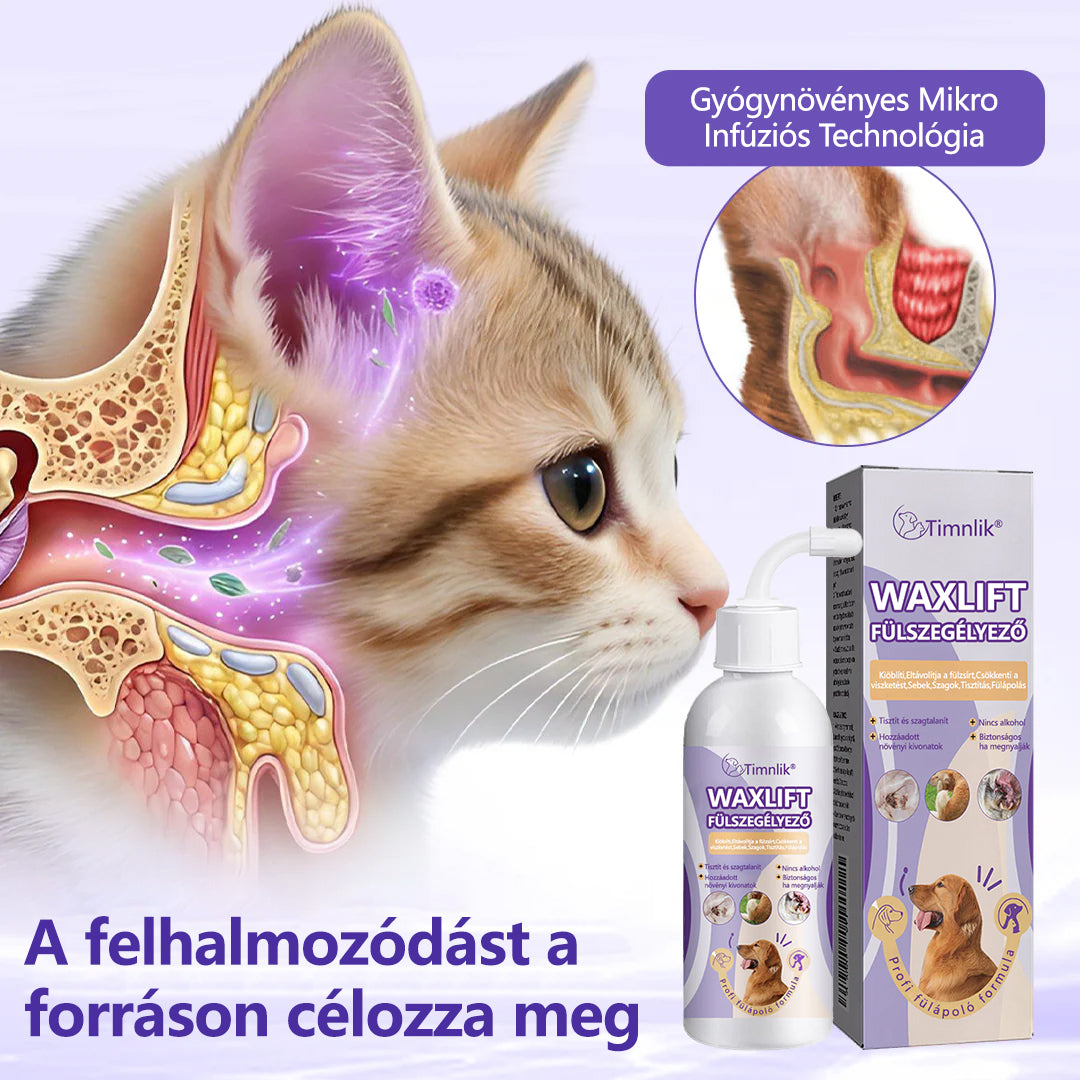 Timilk® WaxLift fülöblítő kisállatoknak🔥