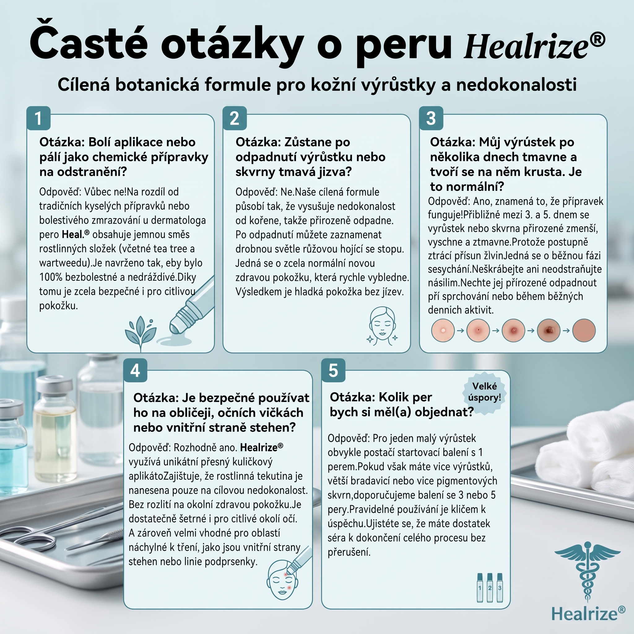Healrize® Bőrhibák Ápoló Roll-On Egyszerű otthoni használat🎁