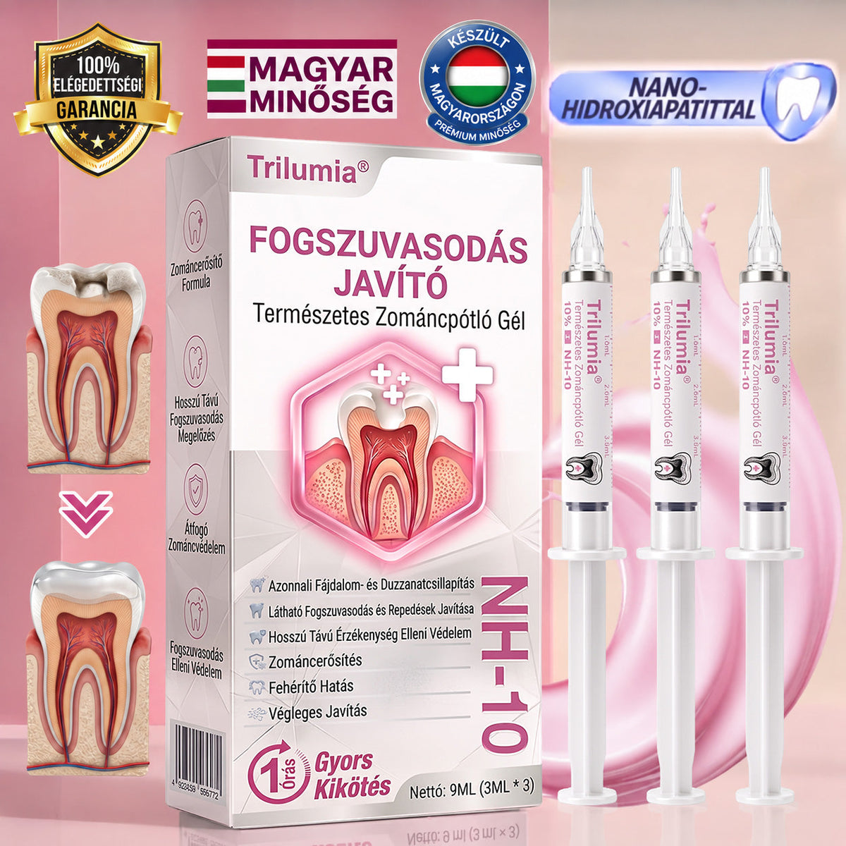 𝐓𝐫𝐢𝐥𝐮𝐦𝐢𝐚® 𝐃𝐞𝐧𝐏𝐞𝐫𝐦 𝐒𝐳𝐮𝐯𝐚𝐬𝐨𝐝á𝐬𝐭 𝐇𝐞𝐥𝐲𝐫𝐞á𝐥𝐥í𝐭ó, 𝐓𝐞𝐫𝐦é𝐬𝐳𝐞𝐭𝐞𝐬 𝐅𝐨𝐠𝐳𝐨𝐦á𝐧𝐜‑𝐏ó𝐭𝐥ó 𝐆é𝐥