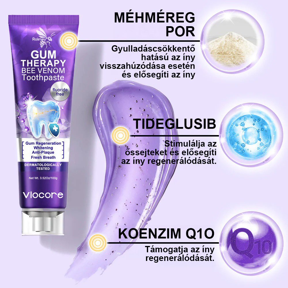 🌟Rolimey® VioCore Méhméreg Fogkezelő Fogkrém🩹